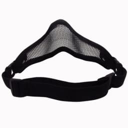 Field Wargame Tribal Mask Net Metal MeshHalf Face Hunting Tactical Protective Mask