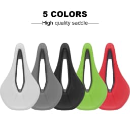 Power Comp Bicycle Saddle for Mens Womens Comfort Road Cycling Saddle Mtb Mountain Bike Seat 143mm Black Red Green Accesorios