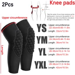 1Pc Kids/Youth 5-15 Year Sports Honeycomb Compression Knee Pad/Elbow Pad Guards Protective Gear for Basketball Baseball,Football