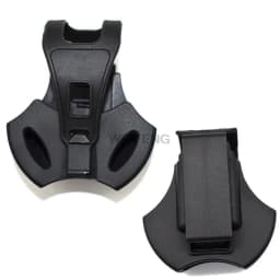 Tactical Handcuff Holster Police Shackles Cover 360 Degree Rotation Waist Belt Clip Military Open Top Handcuff Case Accessories