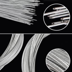 2pcs MTB Bicycle Brake Line Bicycle Speed Line Fixed Gear Shifter Gear Brake Cable Shift Inner Wire for MTB Road Bike