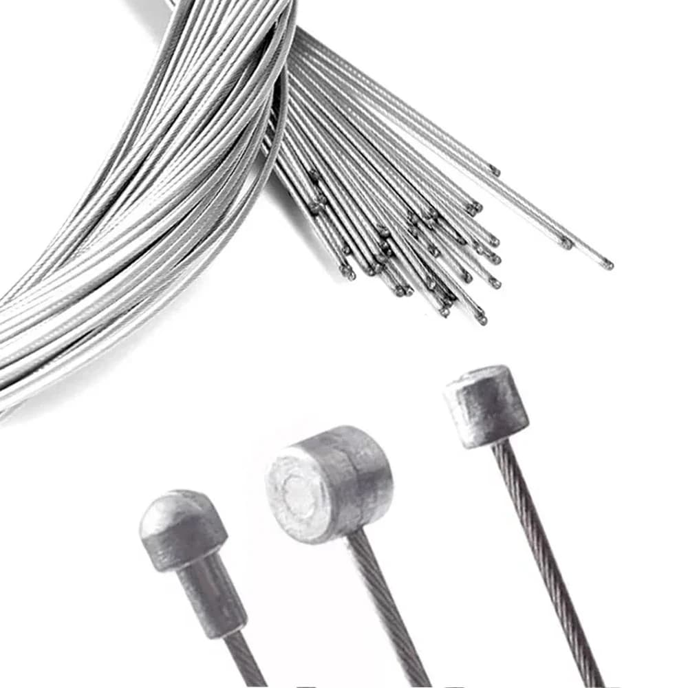 2pcs MTB Bicycle Brake Line Bicycle Speed Line Fixed Gear Shifter Gear Brake Cable Shift Inner Wire for MTB Road Bike