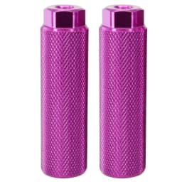 DOMEN Bike Pegs Aluminum Alloy Anti Skid Lead Foot For BMX Bike Fit 3/8'' Axle Footrest-Lever Bike Pegs Bicycle Accessories