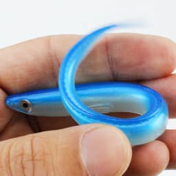 WEIHE 5pcs 14cm 6.3g Soft Fishing Lure Seabass Artificial Bait Electric Eel Shad Eel Needfish Fishing Tackle