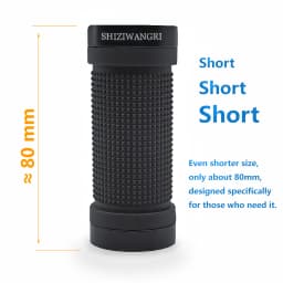 80mm/129mm Bicycle Grip Derailleur Bike Grip MTB Mountain Bike Long Short Rubber Soft Grip Folding Cycling Accessories