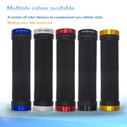 80mm/129mm Bicycle Grip Derailleur Bike Grip MTB Mountain Bike Long Short Rubber Soft Grip Folding Cycling Accessories
