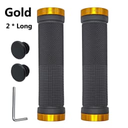 80mm/129mm Bicycle Grip Derailleur Bike Grip MTB Mountain Bike Long Short Rubber Soft Grip Folding Cycling Accessories