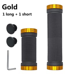 80mm/129mm Bicycle Grip Derailleur Bike Grip MTB Mountain Bike Long Short Rubber Soft Grip Folding Cycling Accessories