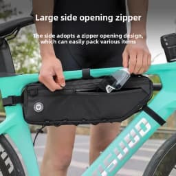 TOSUOD Large Capacity Bicycle Hanging Bag, Front Crossbeam Bag, Road Bike&mountain Bike Storage Bag, Cycling Storage Bag 브롬톤
