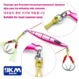 9KM 20Pcs Fishing Solid Ring Fishing Lure Connectors Stainless Steel Fishing Accessories Saltwater Tackle Chrome