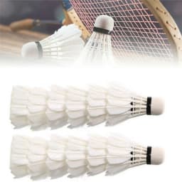 3/6/12Pcs New White Badminton Shuttlecock Professional Durable Badminton Balls Accessories Stable Badminton Trainer Household