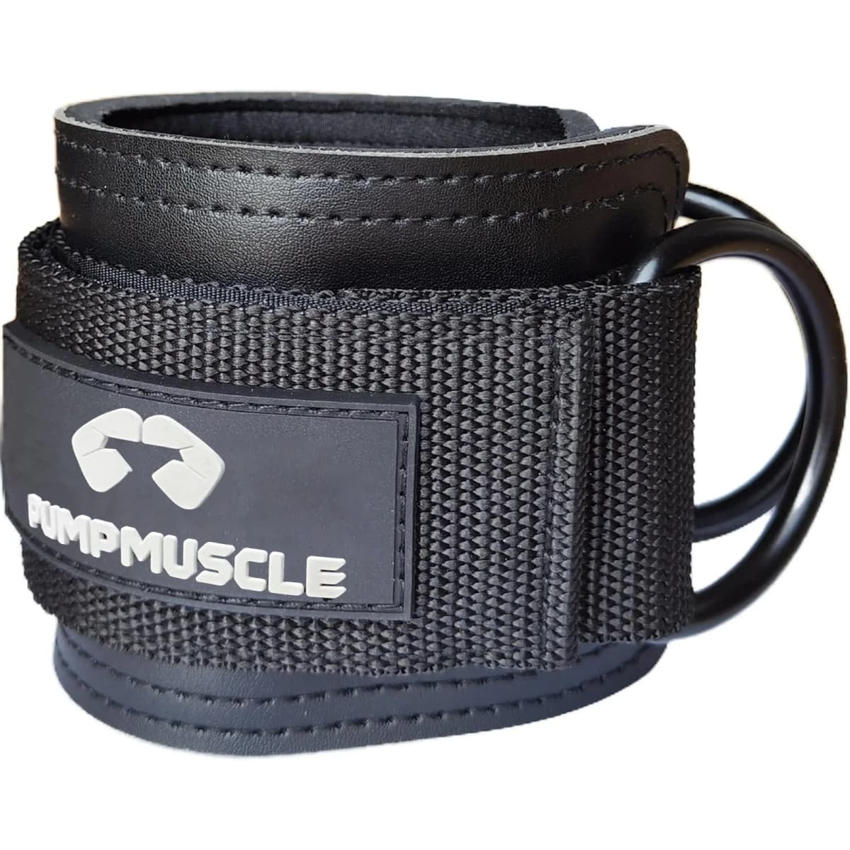 1PC Cable Machine Ankle Strap - One Size Fits All, Premium Padding, Glute Kickback for Men & Women (PU Material)