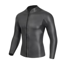 3MM CR Neoprene Wetsuit Men Top Suit Glue Bonding High Elastic Surfing Winter Swim Snorkeling Quick-drying UV Protection Suit