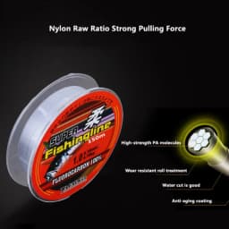 Fish Lines Super Strong Strands Nylon Wire Fishing Multifilamento Transparent Fishing Lines 100/150/200/300/500M