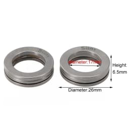 2x Electric Bicycle Ball Bearing For Bafang BBS0102 For BBSHD Main Shaft Ball Bearing Motorcycle E-bike Replacement Parts