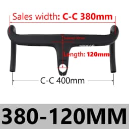 KOCEVLO X01 Road Bike Full Carbon Fiber Stem Integrated Bicycle Handlebar For 28.6mm With Spacers Cycling Parts Accessories