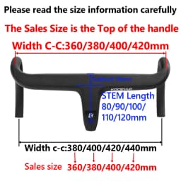 KOCEVLO X01 Road Bike Full Carbon Fiber Stem Integrated Bicycle Handlebar For 28.6mm With Spacers Cycling Parts Accessories