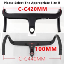 KOCEVLO X01 Road Bike Full Carbon Fiber Stem Integrated Bicycle Handlebar For 28.6mm With Spacers Cycling Parts Accessories