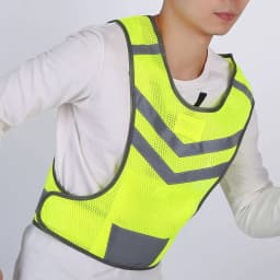 High Visibility Adjustable Reflective Safety Vest for Outdoor Sports Cycling Running Hiking
