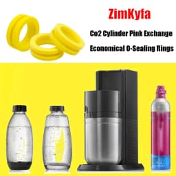 O Ring Soda Machine Marker Exchange Seal Set Gaskets For Sodastream DUO Terra ART Crystal 3.0 Quick Connect CO2 Cylinder