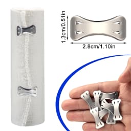 1 Roll Elastic Bandage Wrap,Stretch Compression Bandage Stretches up to 450cm for Sports, Sprains, Calf, Ankle, Foot