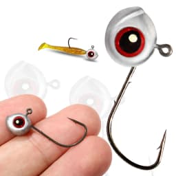 5-30Pcs Big Fish Eye Jig Head Hooks 2.5g 3.5g 5g Shank Barbed Root Ned Rig Fishing Soft Lure Kit Tackle Pesca Gear Carp Fishhook