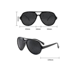 1-3 Pcs Anti-myopia Astigmatism Glasses Vision Correction Fatigue Pin Hole Glasses With Holes For Men Women Eyesight Improvement