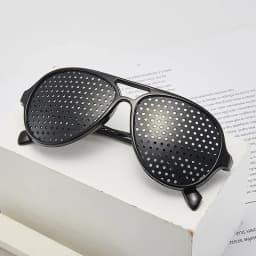 1-3 Pcs Anti-myopia Astigmatism Glasses Vision Correction Fatigue Pin Hole Glasses With Holes For Men Women Eyesight Improvement