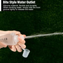NEWBOLER TPU Outdoor Sport Bottle Folding Soft Flask Water Bottle for Running Camping Hiking Bicycle Fitness Water Bag