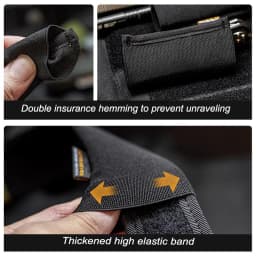 Tactical Waist Belt High Elasticity Tool Cover 38-40mm Belt Concealed Carry EDC Knives Folding Knives Flashlights Holster