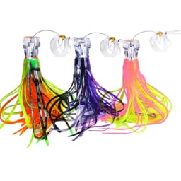 1pcs 65g/100g Resin Head Octopus Soft Skirt Lure Deep Sea Boat Fishing Big Trolling Bait for Tuna Wahoo Fast Sinking