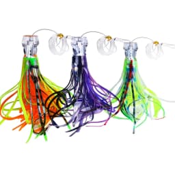 1pcs 65g/100g Resin Head Octopus Soft Skirt Lure Deep Sea Boat Fishing Big Trolling Bait for Tuna Wahoo Fast Sinking
