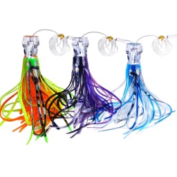1pcs 65g/100g Resin Head Octopus Soft Skirt Lure Deep Sea Boat Fishing Big Trolling Bait for Tuna Wahoo Fast Sinking