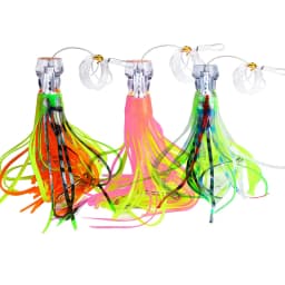 1pcs 65g/100g Resin Head Octopus Soft Skirt Lure Deep Sea Boat Fishing Big Trolling Bait for Tuna Wahoo Fast Sinking