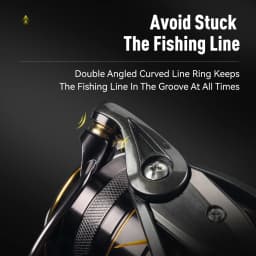 Kingdom Micro Fly Pro Fishing Spinning Reel Ultra Light 8+1 Sealed Bearings 160g 8KG Max Drag 5.2:1 Gear Ratio Fishing Reel