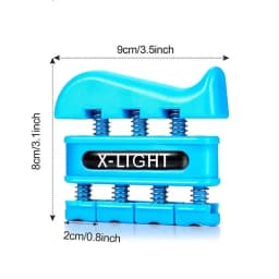 Finger Strengthener Finger Exerciser for Forearm and Hand Strengthener Hand Grip Workout Equipment for Musician Rock Climbing