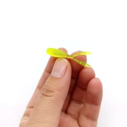 DUODUOYU 10PCS 0.4g/35mm Mini Ajing Soft Fishing Lure Twin Tail Isca Artificial Bait Wobbler Ocean Rock Silicone Fishing Tackle