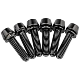 6PCS Bolt M5/M6 X 20mm Bicycle Handlebar Stem Screw With Washer For MTB Road Bike
