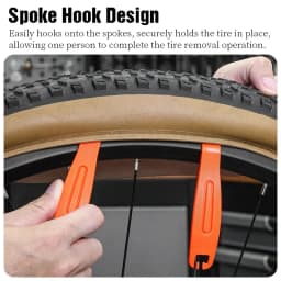 3PCS MTB/Road Bike Tire Levers Ultralight Pry Bar Rim Spoon for Tire Change Cycling Removal Tools Crowbar Set