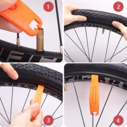 3PCS MTB/Road Bike Tire Levers Ultralight Pry Bar Rim Spoon for Tire Change Cycling Removal Tools Crowbar Set