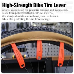 3PCS MTB/Road Bike Tire Levers Ultralight Pry Bar Rim Spoon for Tire Change Cycling Removal Tools Crowbar Set