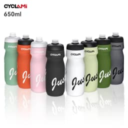 CYCLAMI Bicycle Water Bottle 650ml PP5 Plastic for MTB Road Bike Water Cup Outdoor Sports Portable Squeeze Drink Cycling Kettle