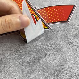 2Pcs Retro Pop Flame Sticker Set, Waterproof Vinyl Decal for Car Motorcycle Helmet Laptop