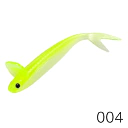 D1 Fishing NEW 120mm 7.5g Dep Frilled Shad Soft Bait With Tail Lip Freshwater Lure Artificial Rolling Action For Bass Perch