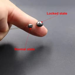 Extra Soft Lead Shot Split Shot Sinkers 50g Weight Assortment Box (0.2g 0.25g 0.3g 0.4g 0.6g 1.0g) for Float Fishing Rig Tackle