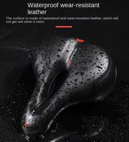 Ergonomic Hollow Breathable Bicycle Saddle for Men & Women β Gel Cushion Shock Absorbing MTB Road Bike Seat | Z-ZUODIAN-1
