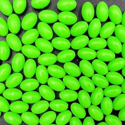 200pcs/lot Soft Fishing Glow in dark Beads Green Luminous Beads Rubber Oval Space Beans for Float Sea Tackle Lure Accessories