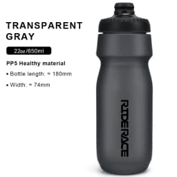 Sports Water Bottle Ultra-Light 550ML/650ML PP5 Portable Squeeze Mug for Outdoor Running Cycling Bicycle Kettle Bike Cup
