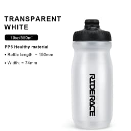 Sports Water Bottle Ultra-Light 550ML/650ML PP5 Portable Squeeze Mug for Outdoor Running Cycling Bicycle Kettle Bike Cup