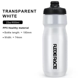 Sports Water Bottle Ultra-Light 550ML/650ML PP5 Portable Squeeze Mug for Outdoor Running Cycling Bicycle Kettle Bike Cup